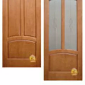 Межкомнатные филенчатые двери из массива сосны  
