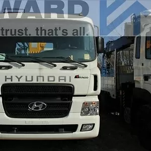 Hyundai HD 250 Кран-манипулятор Soosan 746L 