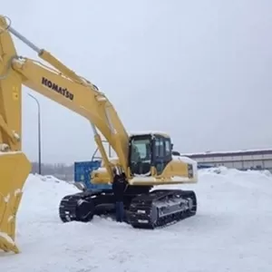 Гусеничный экскаватор Komatsu PC400.